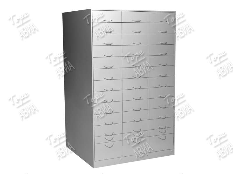 Аптечный шкаф трехсекционный (Арт. АШ-3-900)